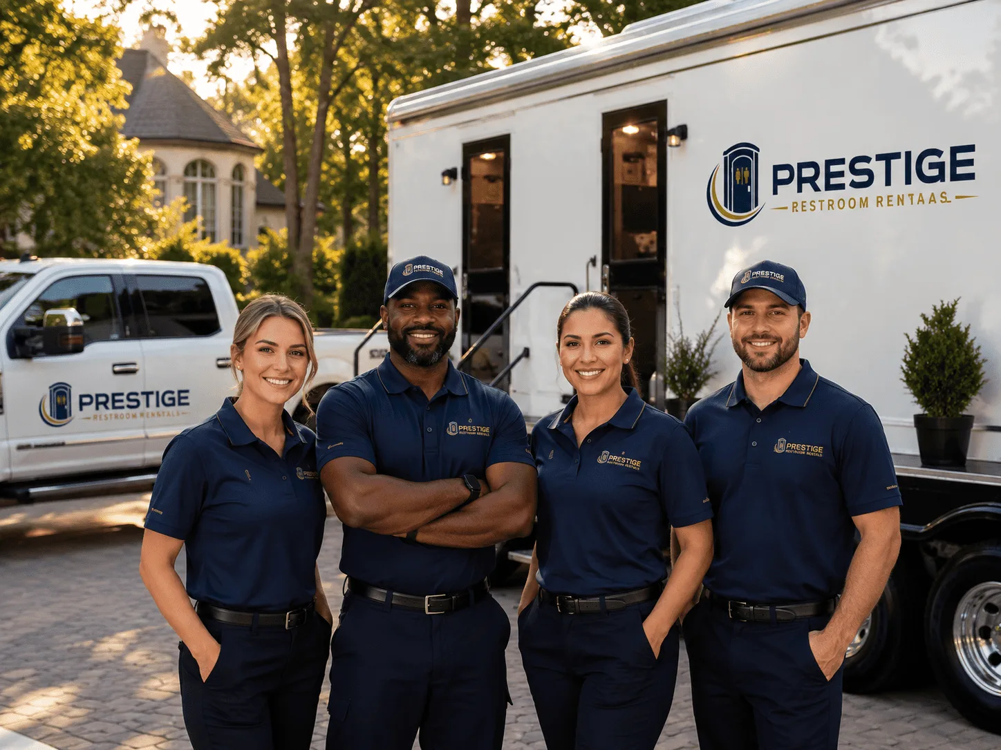 Trusted Luxury Portable Restrooms company in Randlett, UT